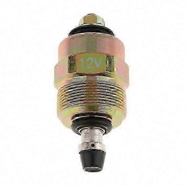 Magnetventile Zur Kraftstoffpumpenabschaltung – Hochpräzise 12-v-ersatzteile Metalllegierung, Teilenummer 0330001015, Goldfarben Zuverlässiges Bauteil Der Motorsteuerung