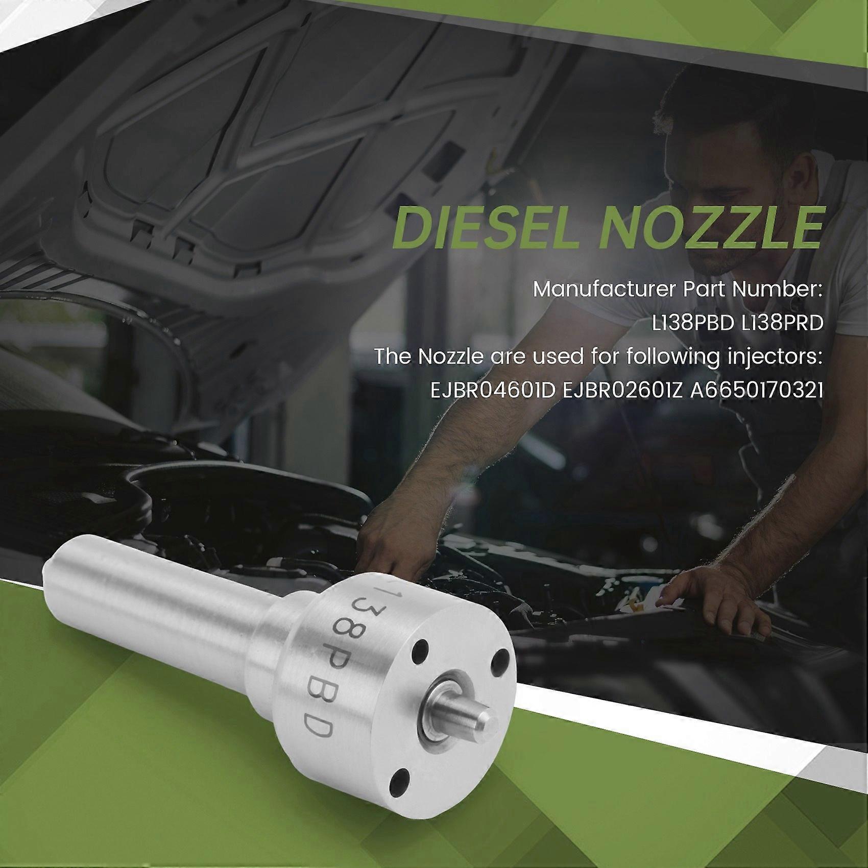 L138pbd Und L138prd Diesel-einspritzdüsen Für Ssangyong Kyron 2.7l Xdi Ejbr4601d Ejbr02601z A6650170321