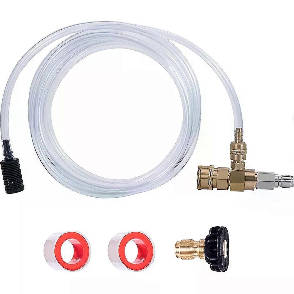 2gpm 3/8 5gpm Gartensiphon-anschluss, Robustes Messing, Hochwertiges Elektrisches Pvc, Praktische Spritze