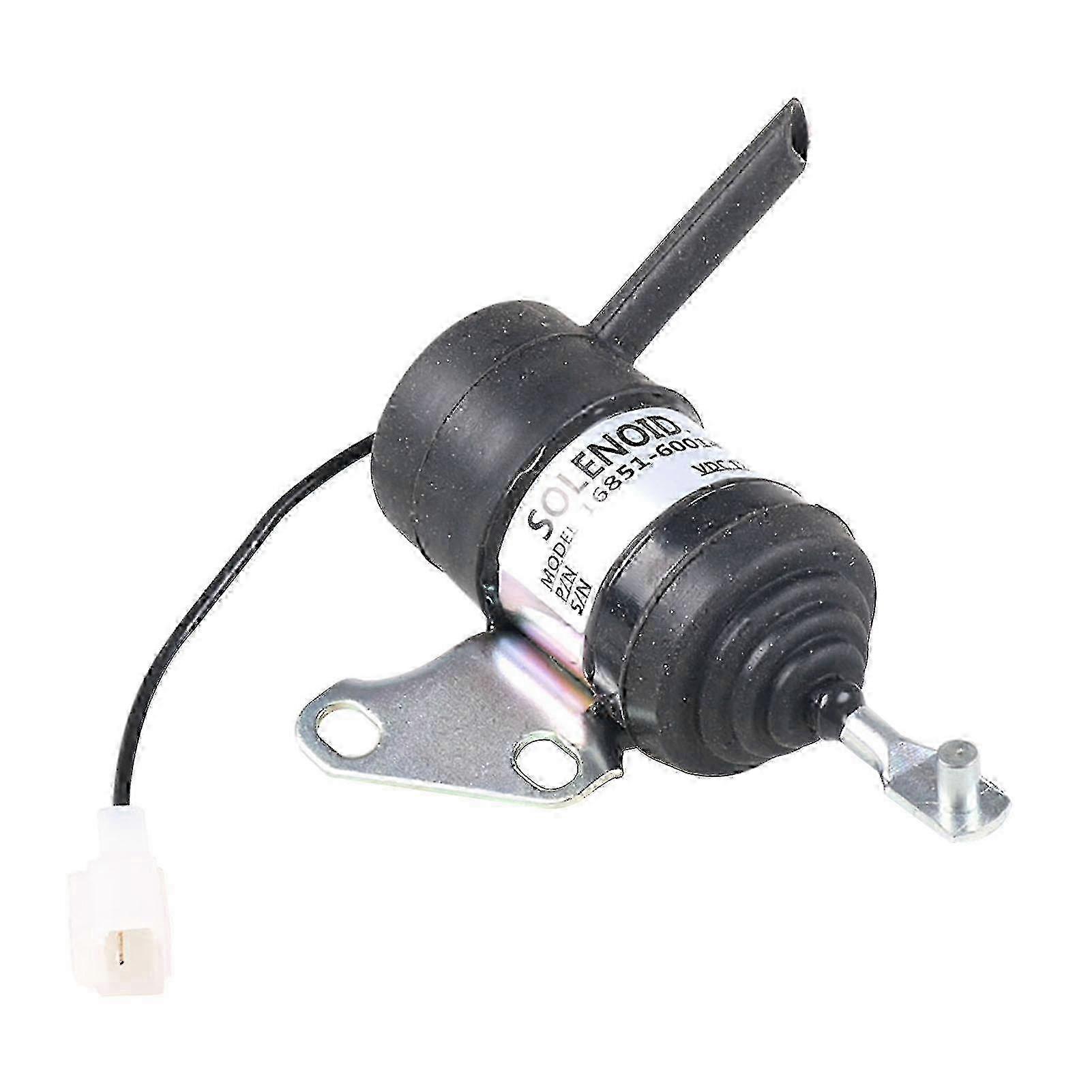 Kraftstoffabsperrventil Für Kubota-motor 16851-60014, Kompatibel Mit Kubota 052600-4530 Und 052600-4531, 12-v-absperrventil