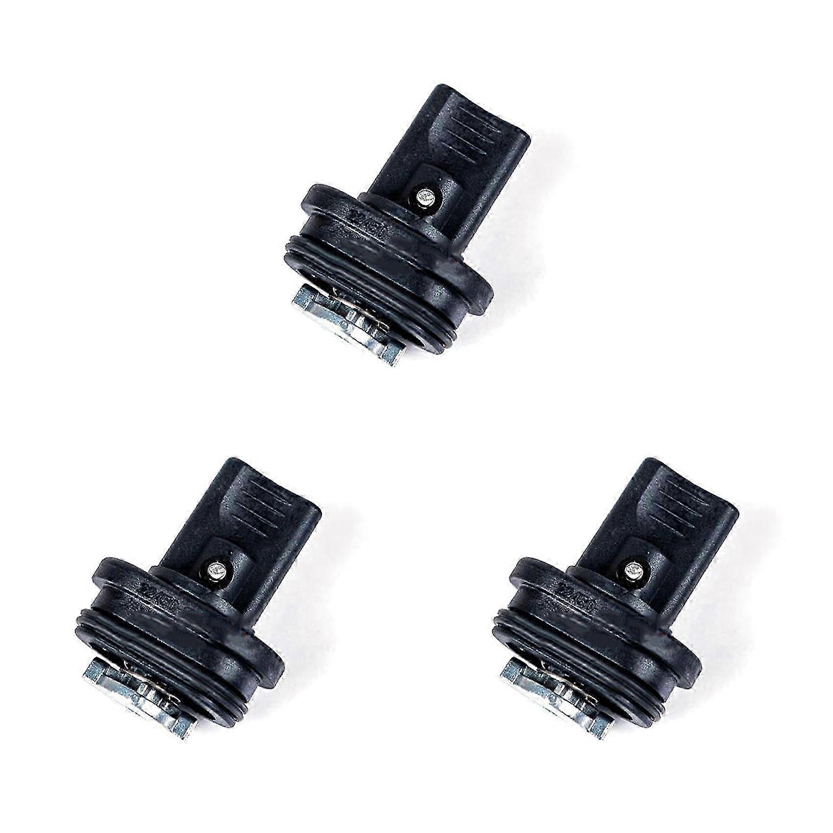 Einspritzdüsenkappe (3er-set) 2245027003, Passend Für Hyundai Santa Fe, Tucson, Trajet (2000–2010), Schwarzes Metall, Ersatzteil