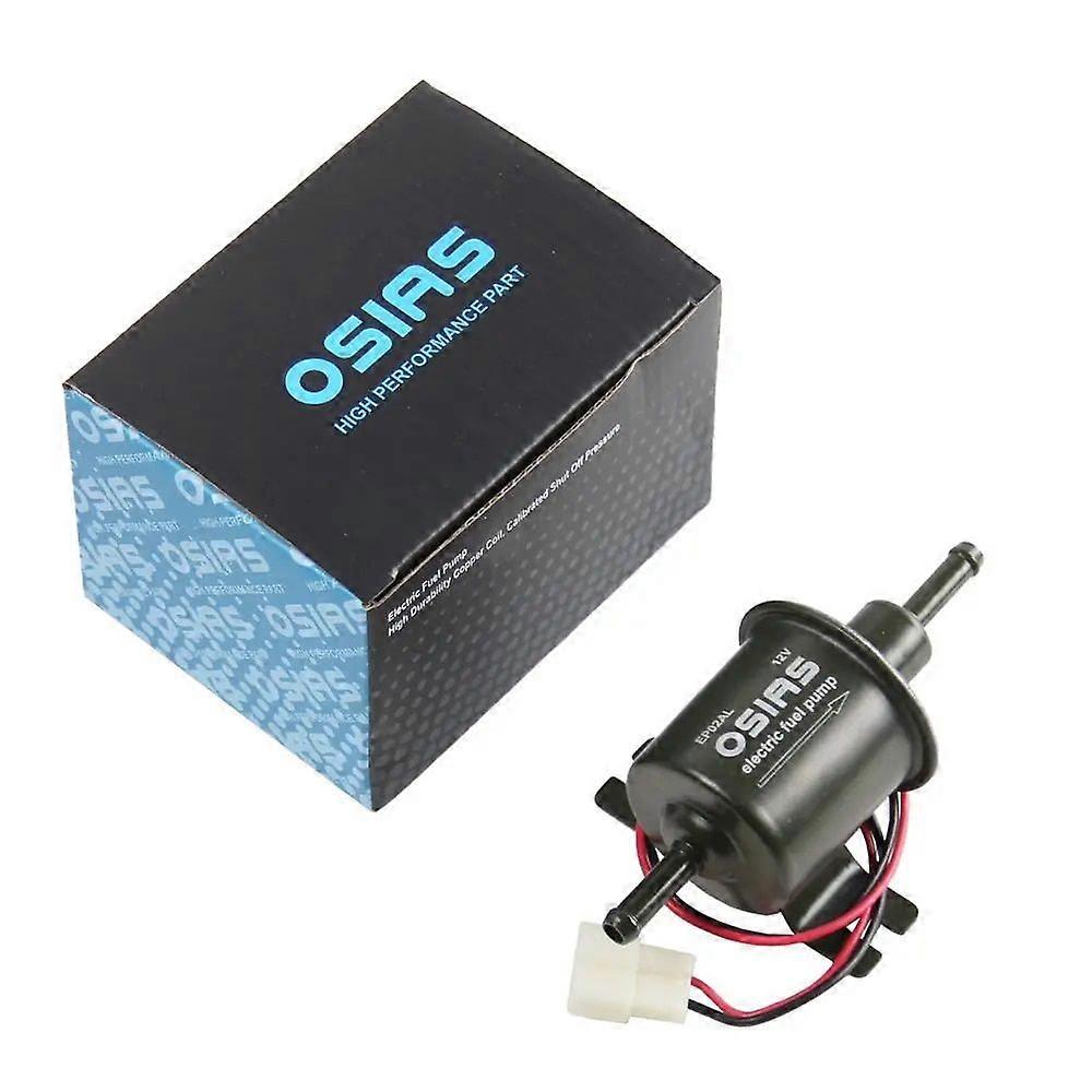 Yangma Hep-02a 12v Universal-elektropumpe Für Bagger, 8mm Öleinlass Und -auslass Für Benzin Und Diesel.