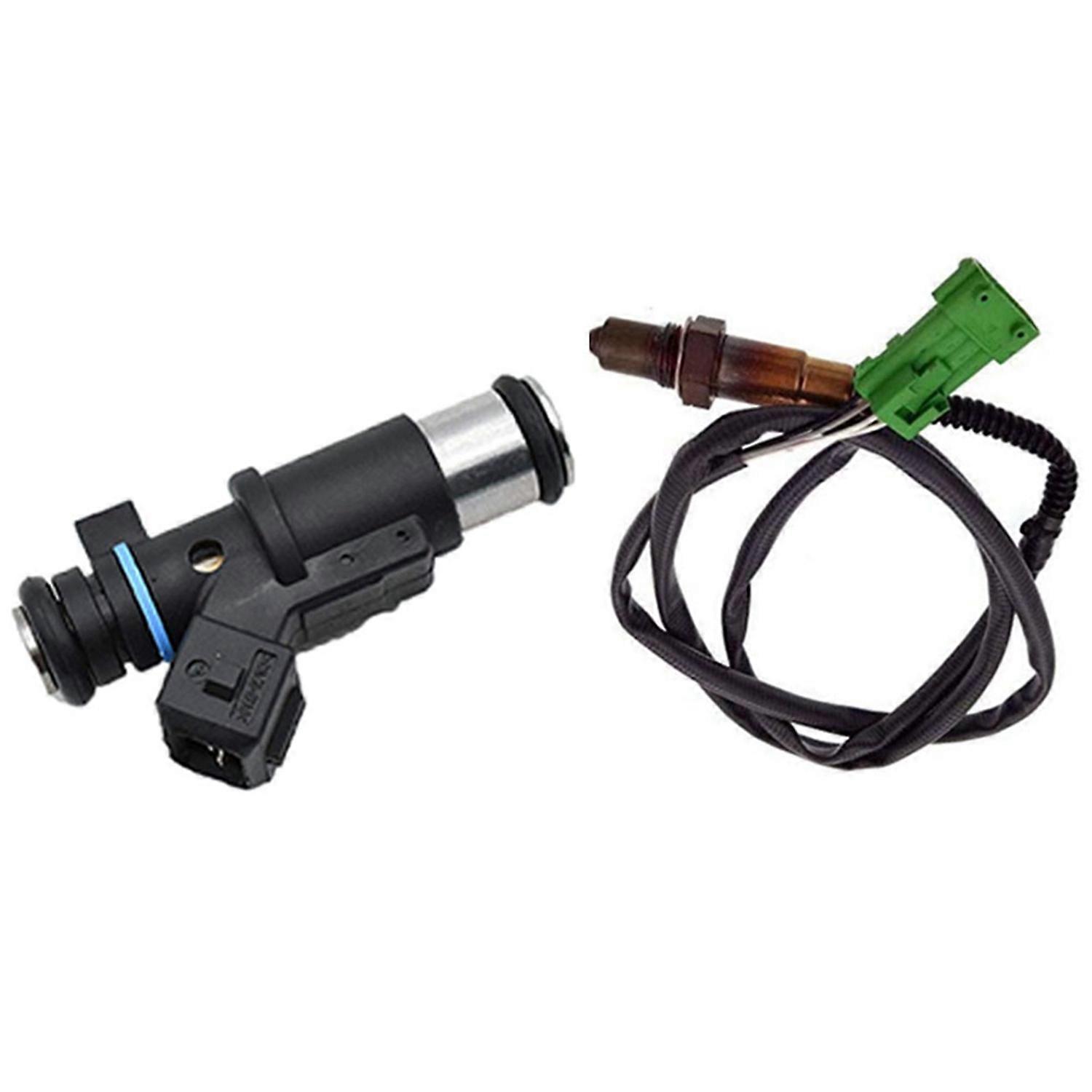 1 Lambdasonde (o2-sensor), Kompatibel Mit Peugeot 206, 306, 307 Und 406, Und 1 Kraftstoffeinspritzdüse Für Citroën C2, C3, Saxo, Xsara Und Berlingo