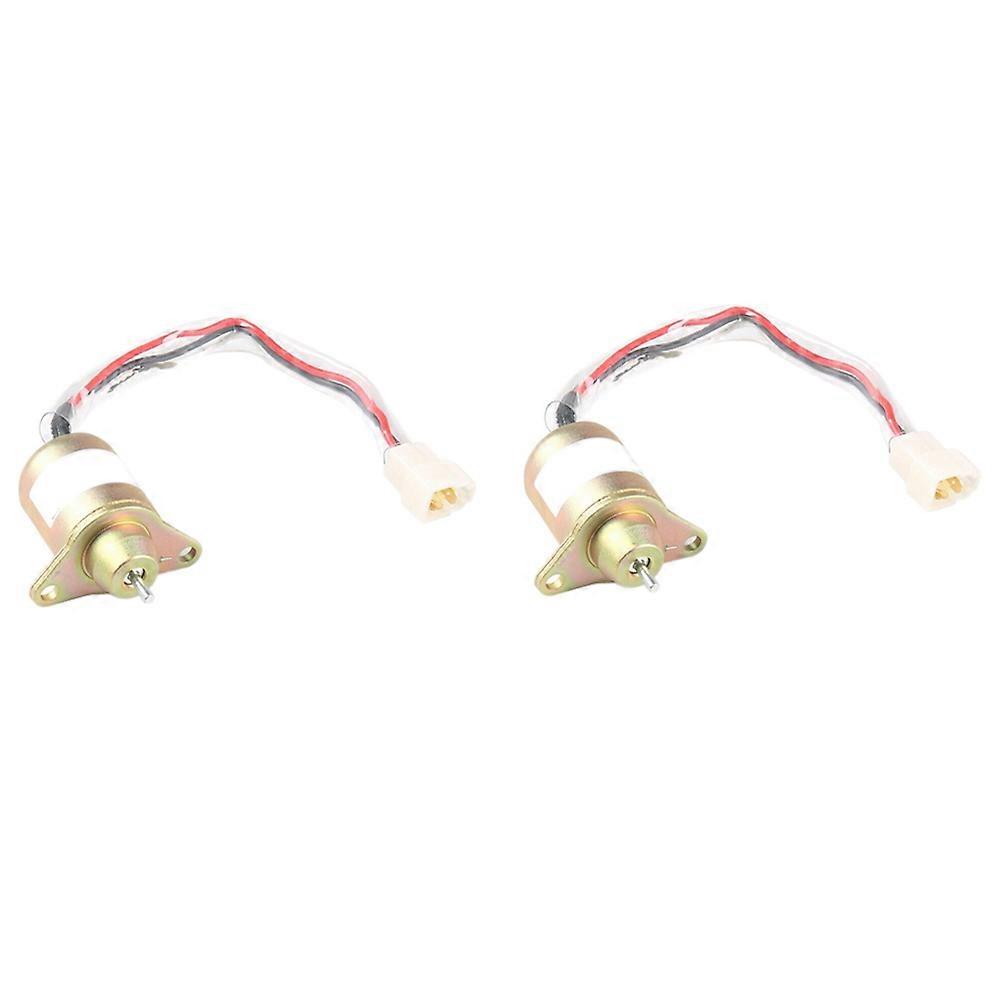 2 12v-kraftstoffabsperrventile Für Yanmar-motoren 119653-77950