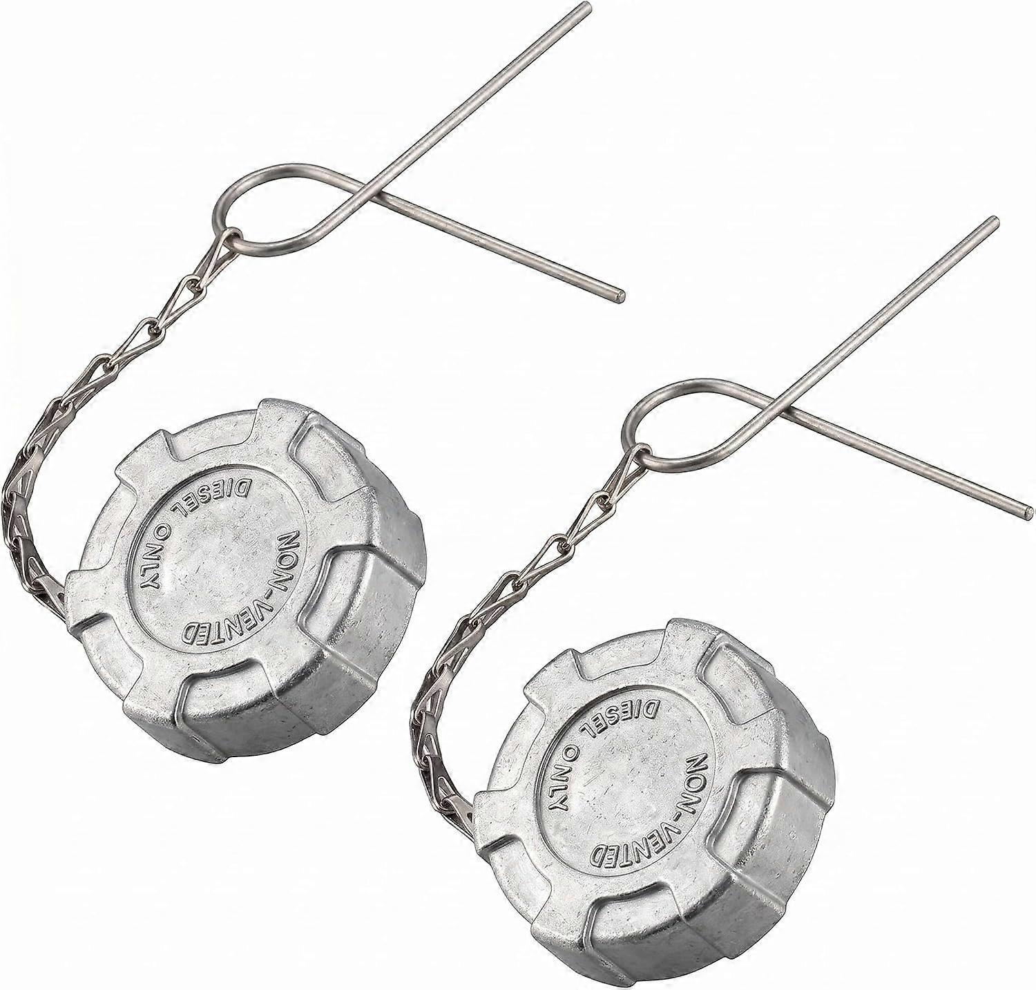 Frienda Dieseltankdeckel (2er-set) Für Lkw, 2-1/4", Mit Kette.