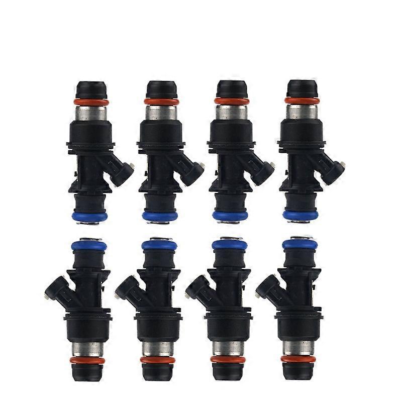 Satz Mit 8 Delphi-einspritzdüsen Für Gm Chevy Gmc 4,8-l-, 5,3-l- Und 6,0-l-motoren (1999–2007) – Teilenummer: 25317628 – Autozubehör