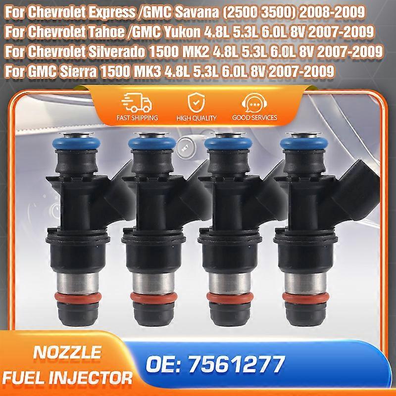 Kraftstoffeinspritzdüse Kompatibel Mit Gmc Sierra, Gmc Yukon, Chevrolet Silverado, Chevrolet Tahoe, Gmc Savana Und Chevrolet Express (2007, 2008, 2009).