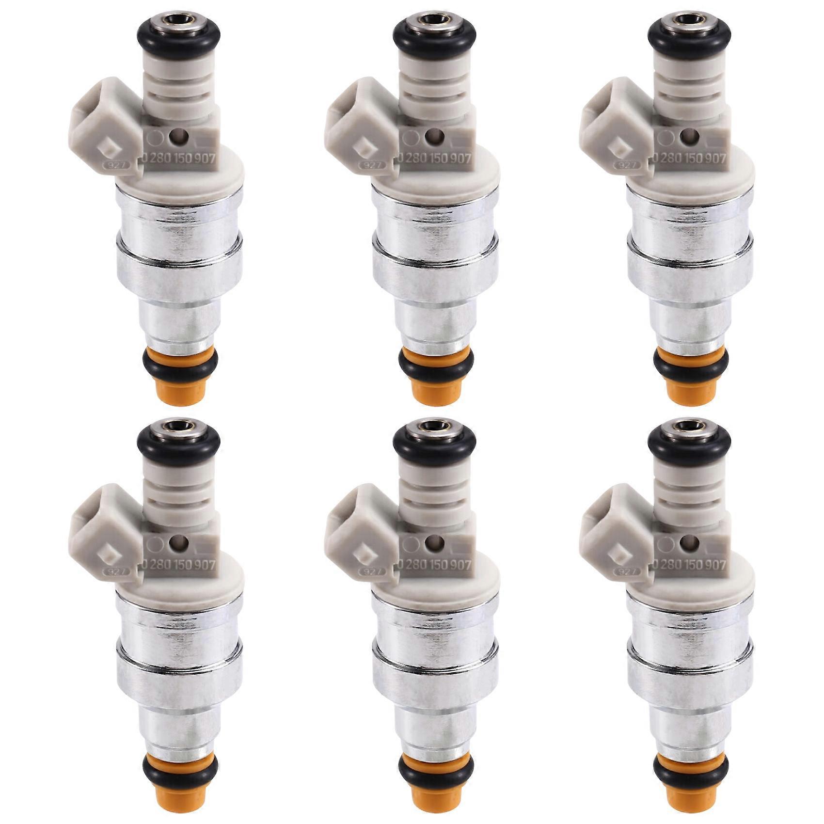 Satz Mit 6 Einspritzdüsen 0280150907 0280150941 Kompatibel Mit Ford 4,9l Und 3,0l V6 I6 Motoren (1990-1995)
