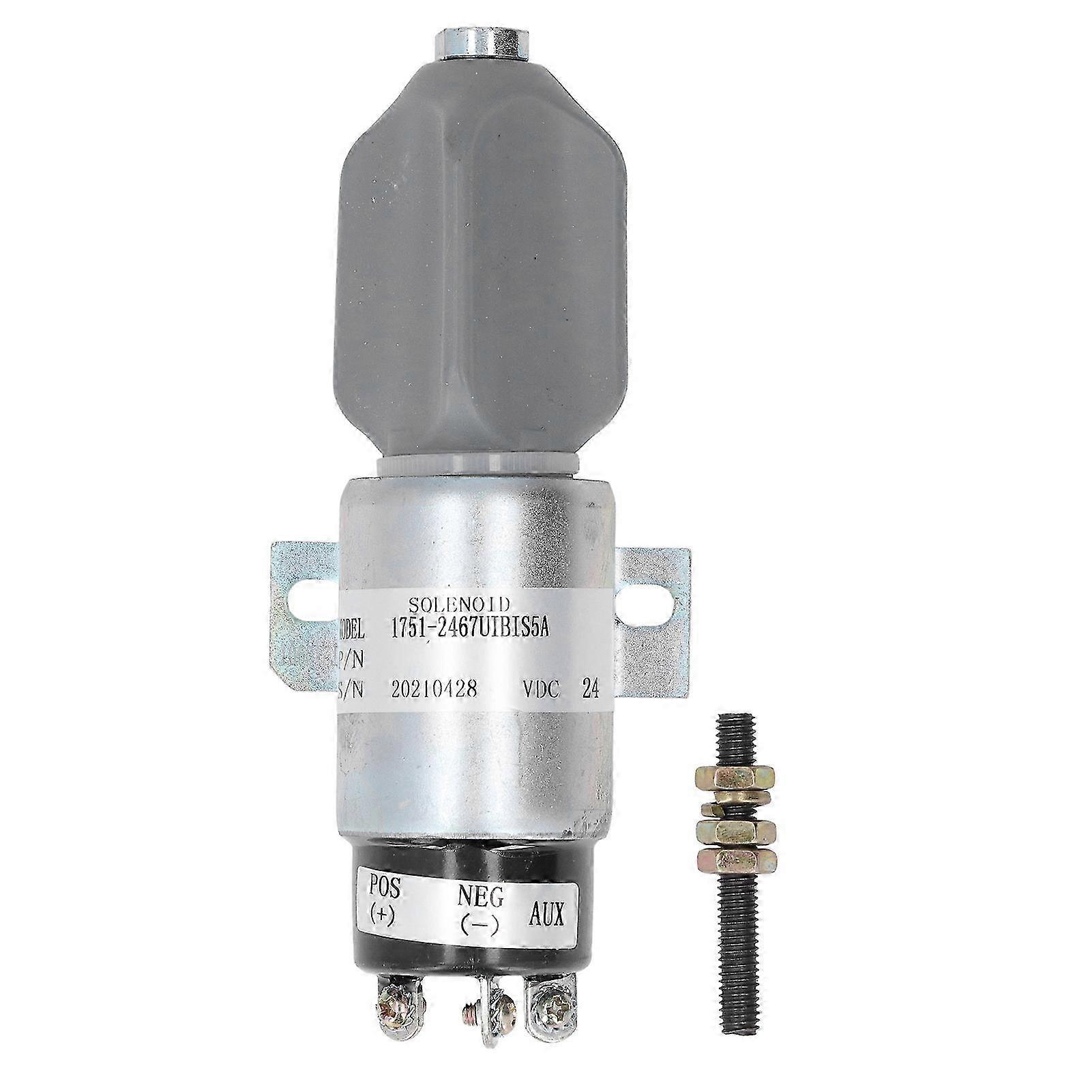 24v 2025 Stopp-magnetventil Für Mitsubishi S6k Motor, Langlebiges Ersatzteil Für Dieselmotor 1751-2467uibis5a