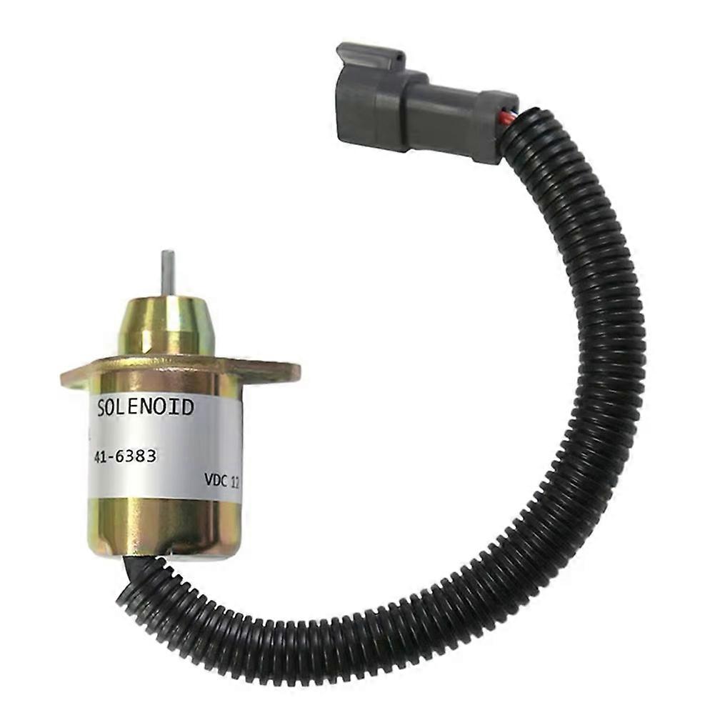 12v Kraftstoffabsperr-magnetventil 1503es-12s5suc11s 41-6383 Für Yanmar 486 4tne88 366 395 374 3tne72 388 Und Thermo King Motoren