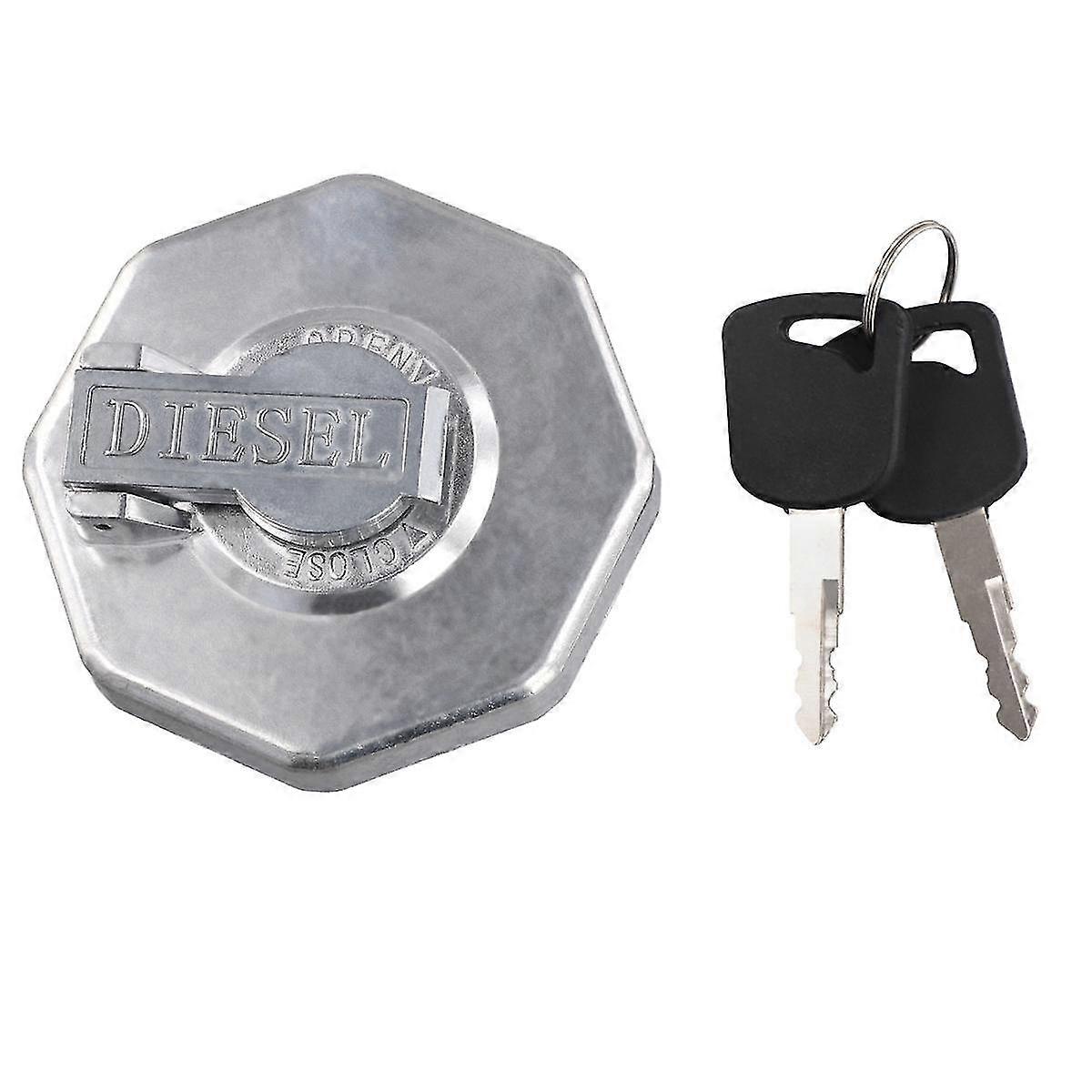 Tankdeckel Mit Schlüssel Für Npr Nqr 4hk1 8-98146010-0 8-98088982-0 Silver Walkbee 2024 Szrh Af