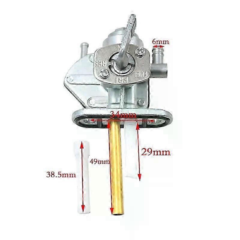 Benzinhahn Mit Absperrventil Für Suzuki Ltz250 Lt-z400 Ltz400 Lta400 Lt400 Ltf400 Ltf300f Ltf250f Motorradmotor