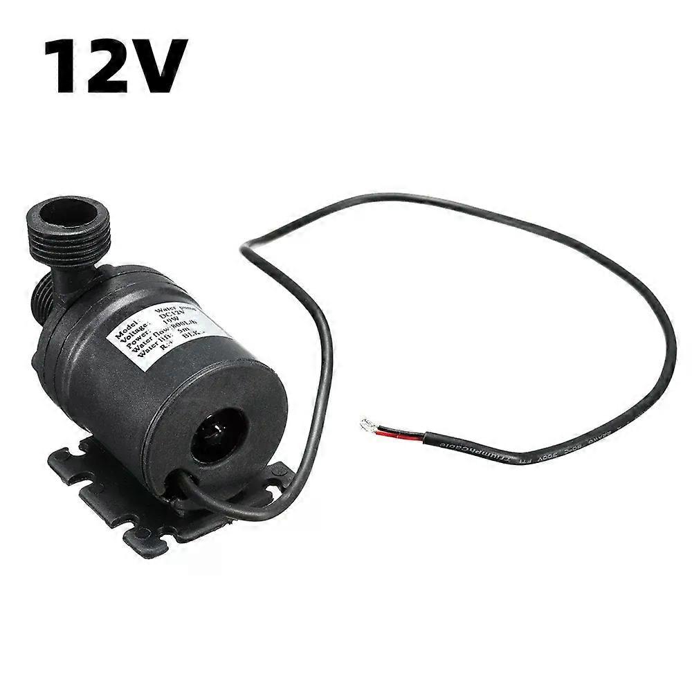 Gleichstrom-wasserpumpen (12 V/24 V), 5 M Förderhöhe, 800 L/h, Bürstenloser Solarmotor, Wasserzirkulation, Keramikwelle, Extrem Leise Und Tauchfähig