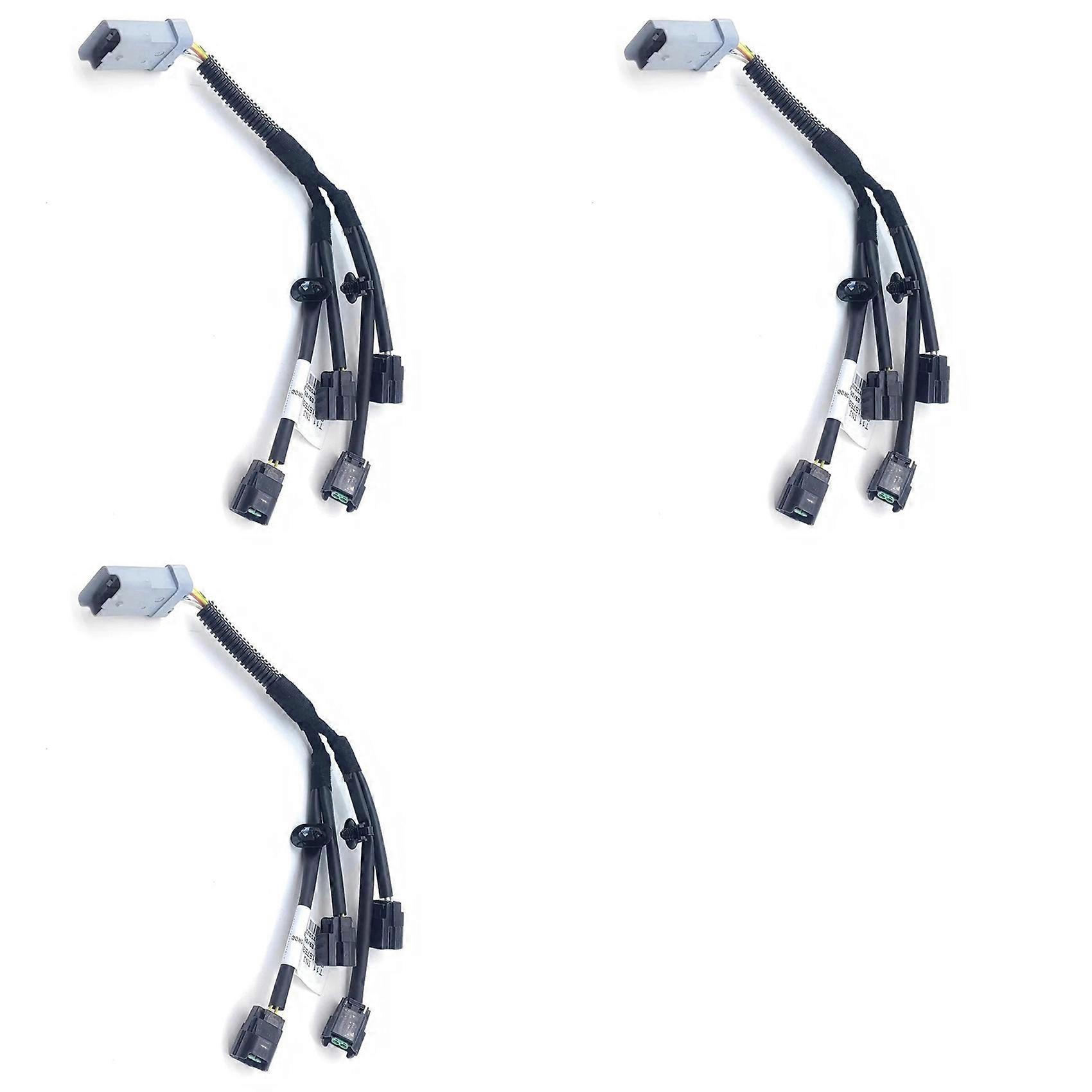3 Kfz-kraftstoffeinspritzdüsen-kabelbäume 656905 Kompatibel Mit Peugeot 301 206 307 308 2008 408 Citroën C3 C4 Elyess Ds3 Ds4 9661675380