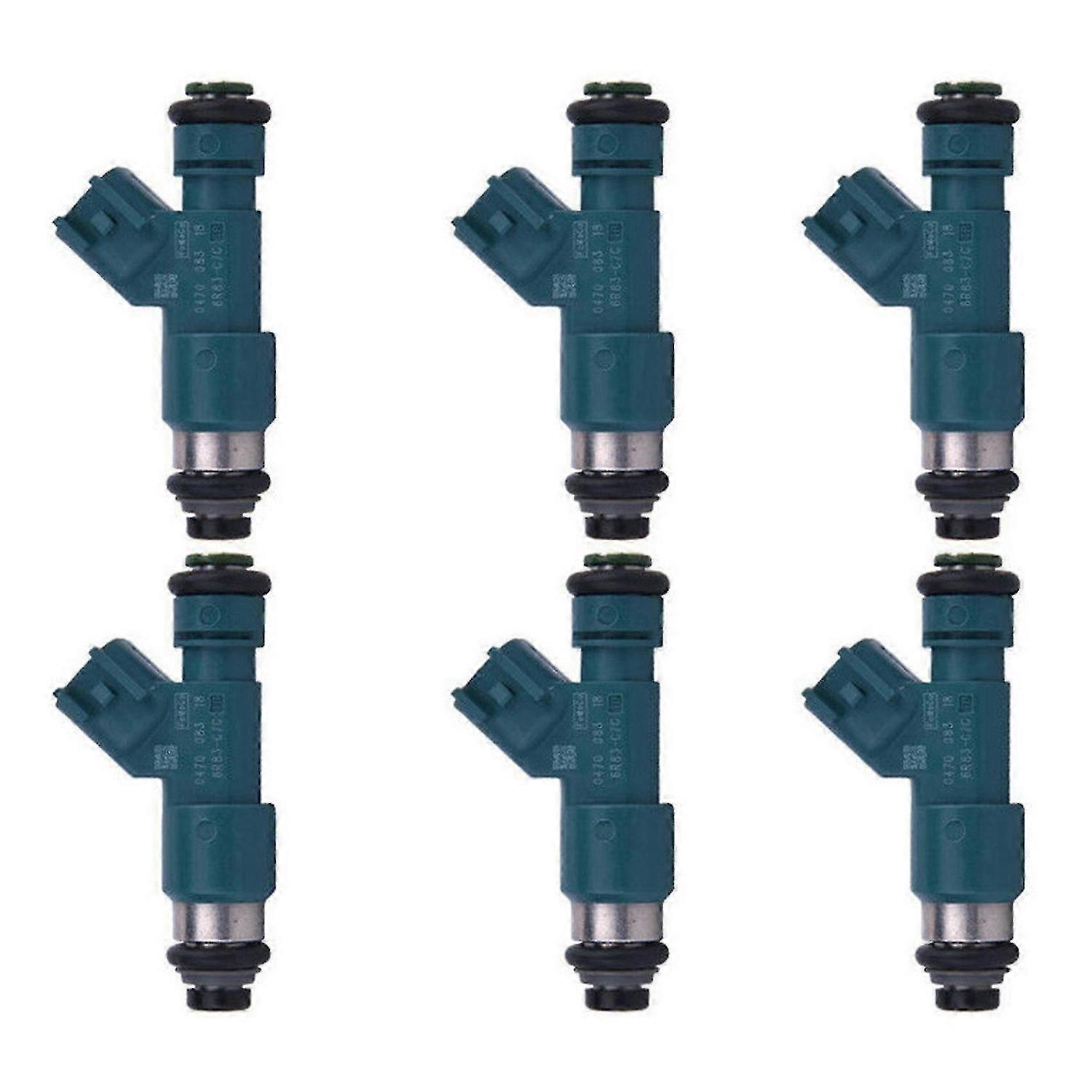 Satz Mit 6 Einspritzdüsen 30777501 6g9n-ab Lr001982 Für Land Rover Volvo Lr2 / S80 / V70 / Xc60 / Xc70 / Xc90 3.2l L6