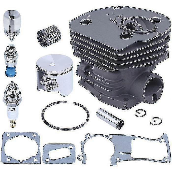 44-mm-zylinderkit [kolben, Wastegate, Zündkerze, Kraftstofffiltergehäuse] Für Husqvarna 350 346