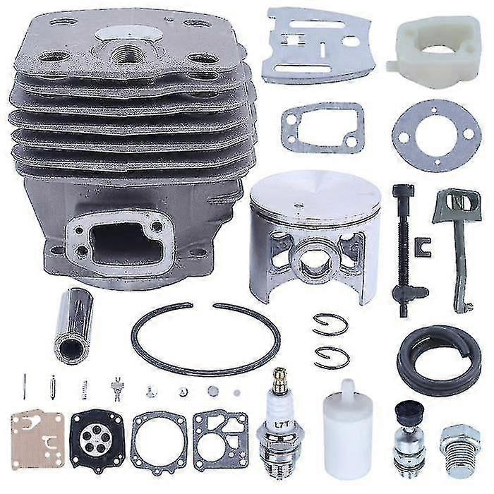 Adefol 30-teiliges Set (zylinder, Kolben Und Vergaser) 54 Mm, Kompatibel Mit Husqvarna 288xp, 181 Und 288, Mit Ansaugkrümmer Und Ventil + 569