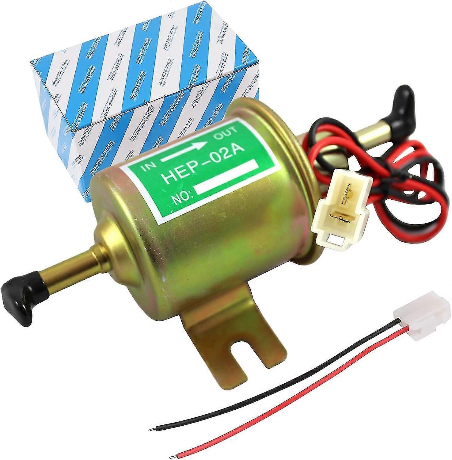 Hochleistungsfähige, Universelle 12-v-elektrokraftstoffpumpe Aus Massivem Metall, Kompatibel Mit Vergasern An Motorrädern, Quads, Lkws Und Booten.