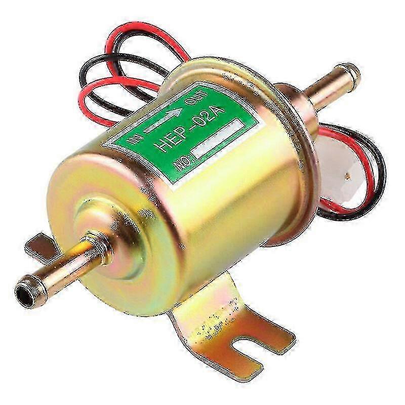 Universelle 12-v-elektrokraftstoffpumpe, Kompatibel Mit Diesel- Und Benzinvergasersystemen