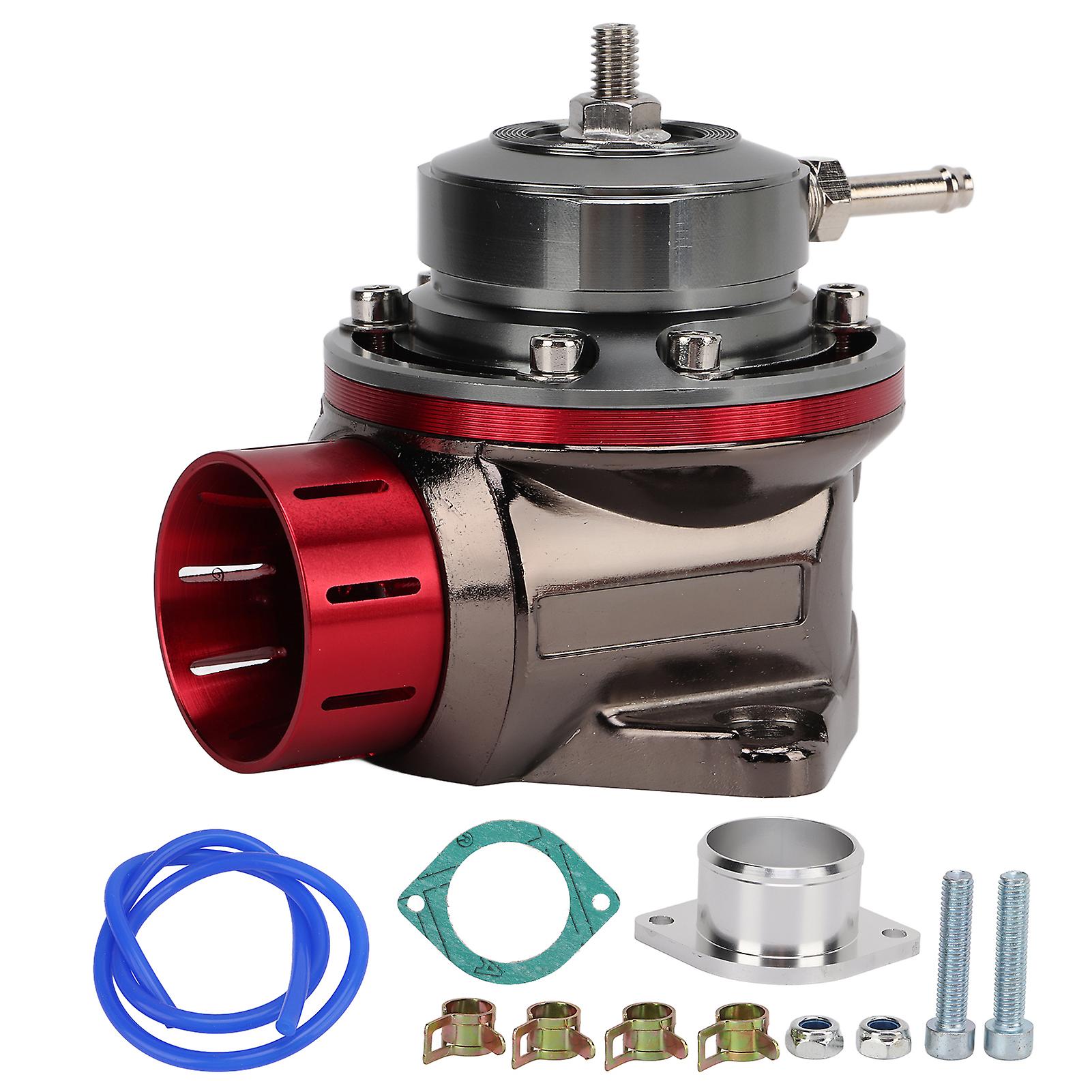 40-mm-turbo-überdruckventil, Universelles Kfz-druckbegrenzungsventil, Rot, 65 Mm Länge, Leistungsteil
