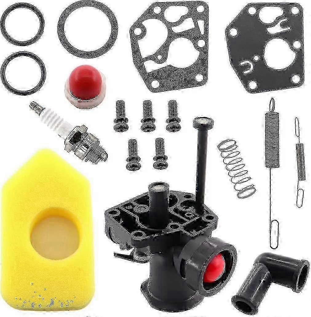 Vergaser-reparatursatz Für Rasenmäher 499809 Mit Filter 494406 Und Membran