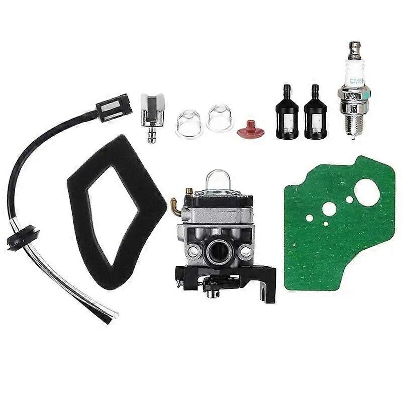 Vergaser-reparatursatz, Vergaserdichtung, Zündkerze, Kraftstoffleitung Für Honda Gx25, Gx35, Gx 25 35, Hht35, Hht35s Und Fg110 Freischneidermotoren