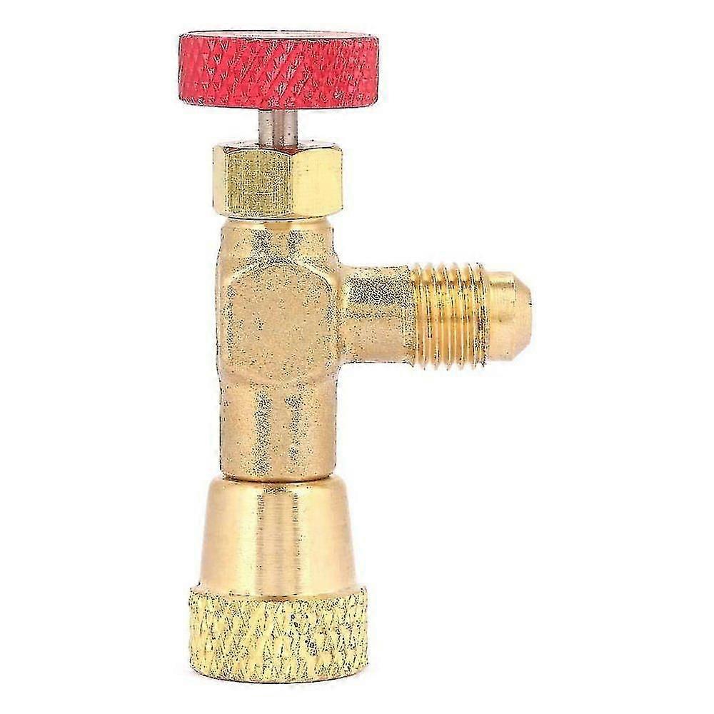Sicherheitsventil Für Klimaanlagen, Absperrventil Für Split-systeme, 1/4" - 5/16" Messing-durchflussregelventil Für R410a-kältemittelschlauch