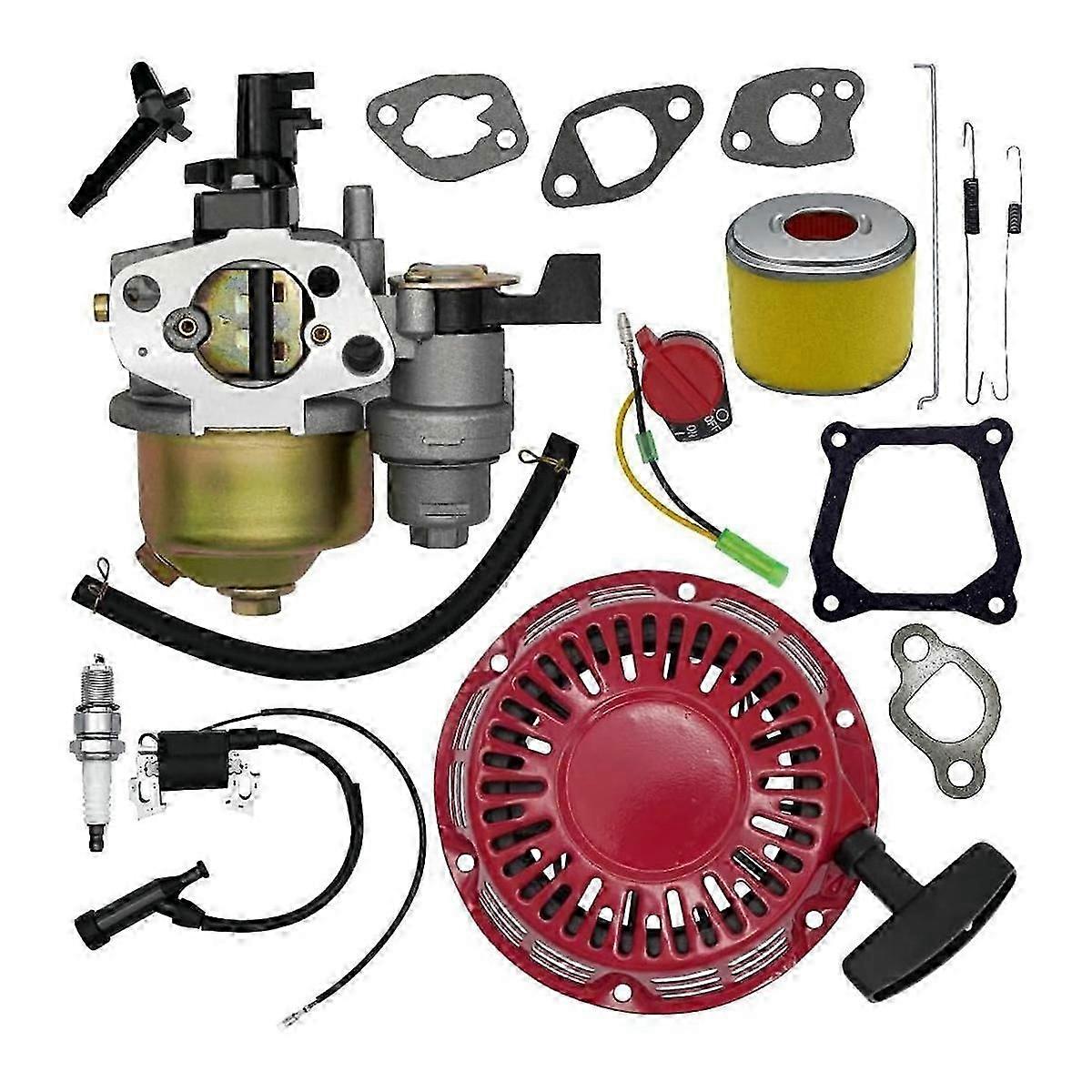 Vergaser-tuning-teilesatz Für Honda Gx120 4.0 5.5 6.5 Ps 196 212 Cm³ Mit Vergaser Und Seilzugstarter - Yiwu