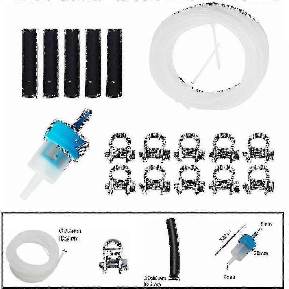 Kraftstoffschlauchsets Mit Filter Und 4 M Schlauchschelle Für Webasto Eberspächer Dieselheizungen
