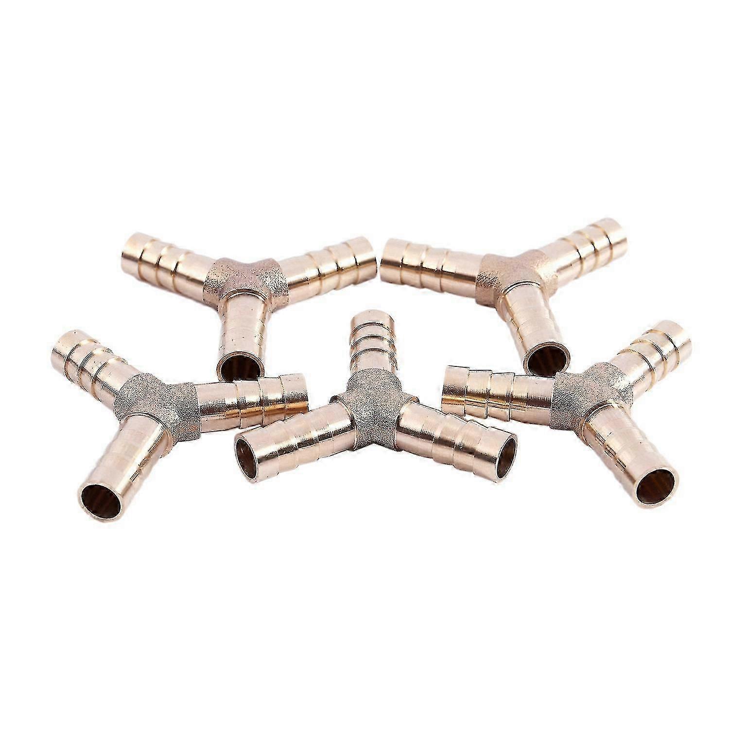 8-mm-3-wege-y-verschraubungen Für Druckluftschläuche, Aus Messing.