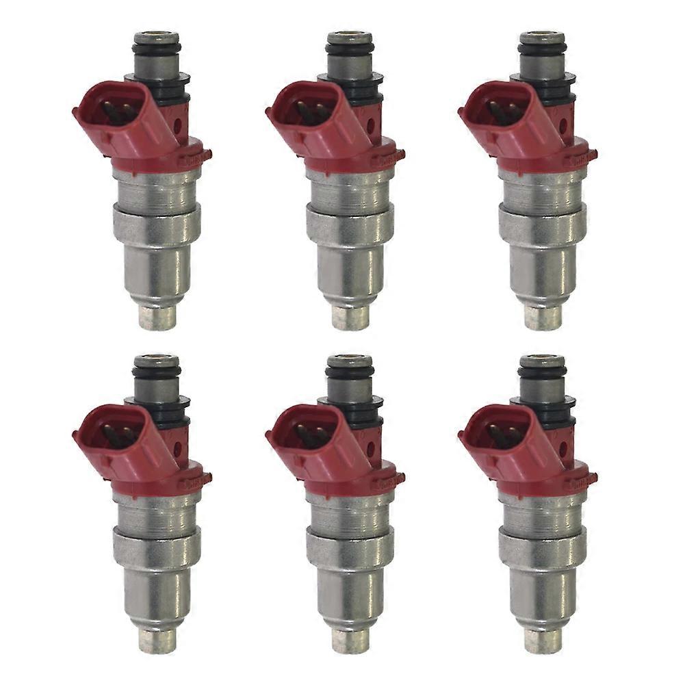 6 Einspritzdüsen 23250-62020 Für Toyota Camry 2.5l V6 1988-1991 Vzv21 Und Toyota Lexus 2.5l 1988-1991 2325062020