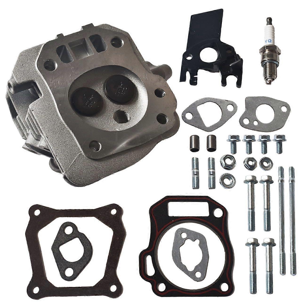 Kompletter Zylinderkopf-satz Für Honda Gx160 Gx200 5,5 Ps Und 6,5 Ps Motoren, Inklusive Ventile, Kipphebel, Zylinderkopfdichtungen Und Zündkerze.