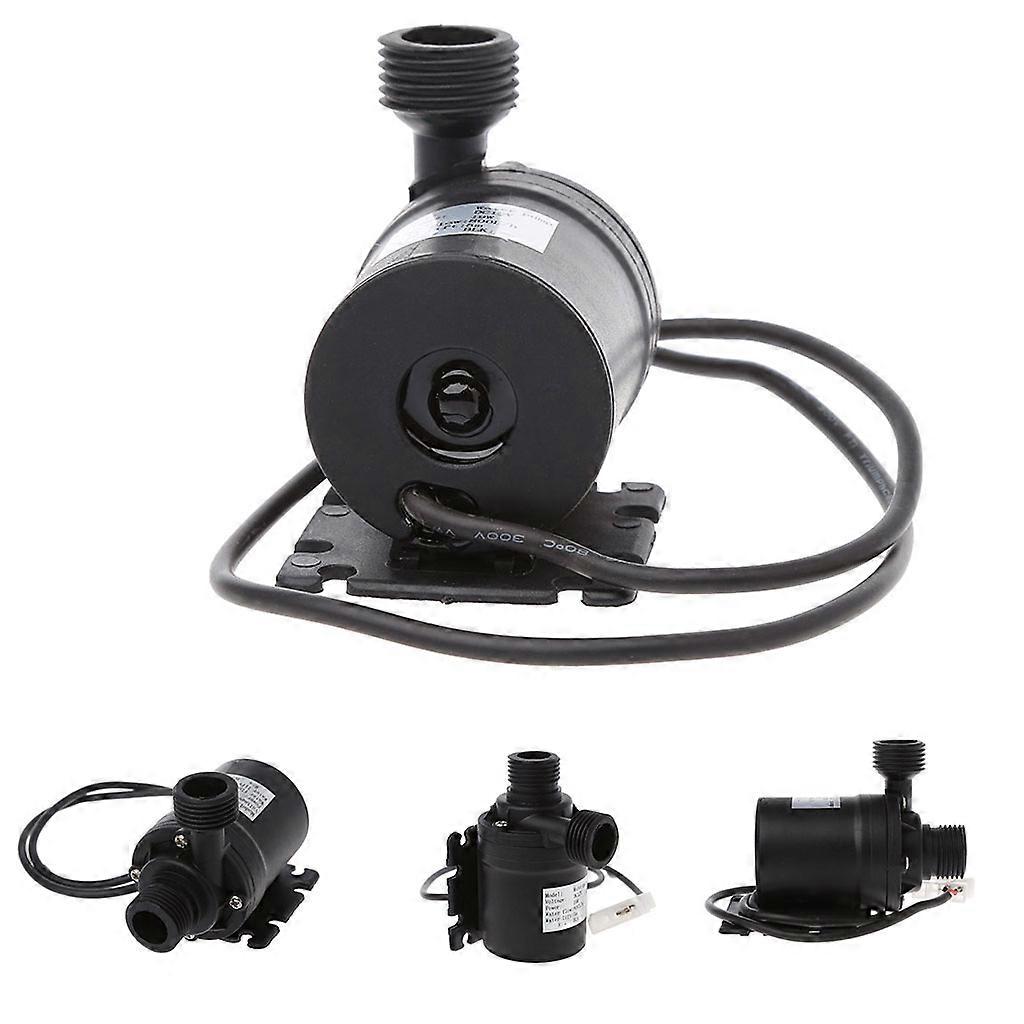 Hochleistungsfähige Und Leise Wasserpumpe Zyw680, 4"-ein- Und Auslass, 12 V, 5 Meter, Schwarz