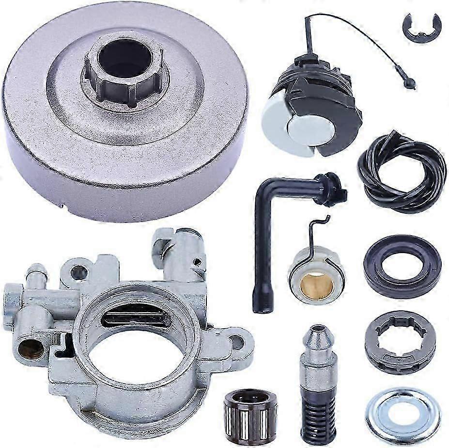 Kupplungstrommel Mit Ölpumpe, Kraftstofffilter Und Tankdeckelsatz Für Stihl Ms290 029, Ms390 039, Ms310, Kettenteile, 1125 007 1041, 1127 640 3200, 1125 640 7110, 000 0350