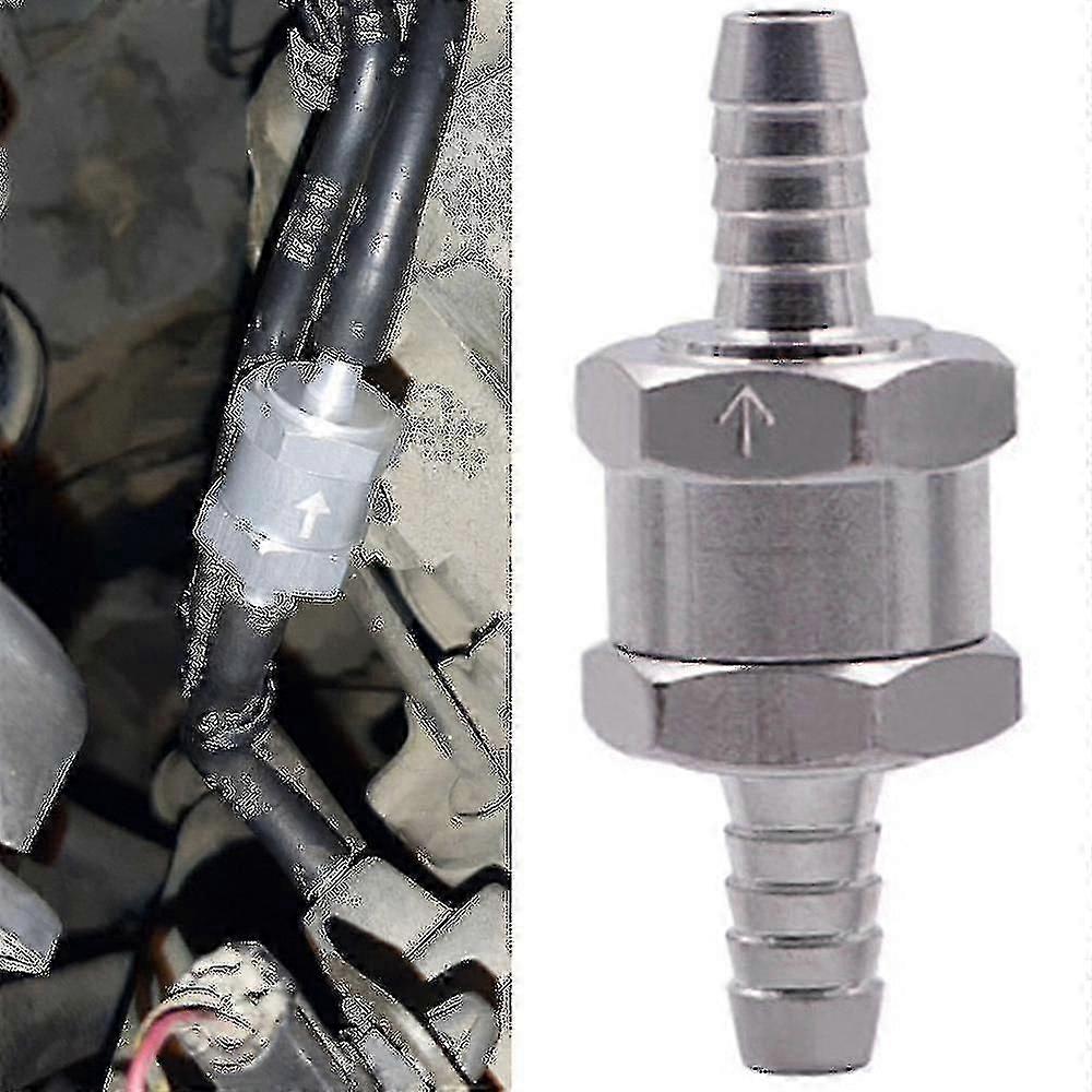 Einweg-rückschlagventil Aus Aluminiumlegierung Für Kraftstoffleitungen, 6/8/10/12 Mm, Für Benzin- Und Dieselleitungen – Kompatibel Mit Peugeot Und Renault