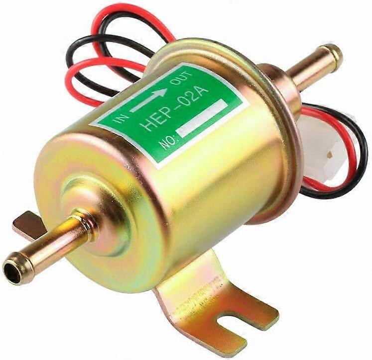 Universelle 24v Niederdruck-inline-elektrokraftstoffpumpe Hep-02a (4-7 Psi) Für Benzin-/dieselmotoren Für Toyota, Ford, Honda, Rasenmäher, Vergaser.