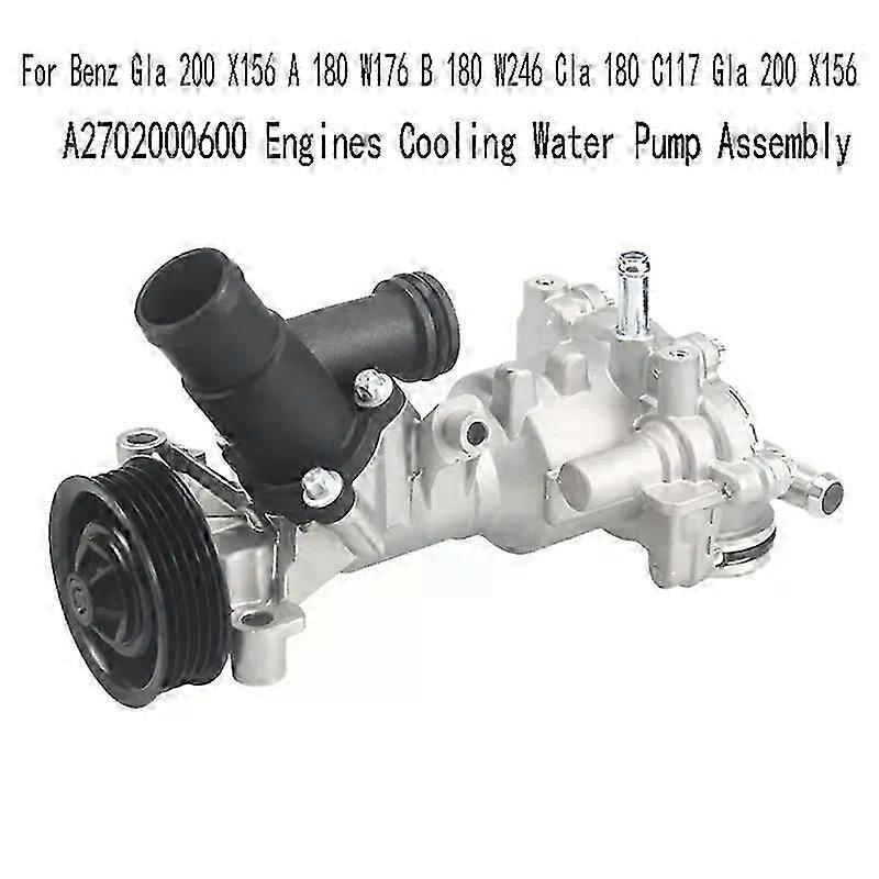 Motorkühlwasserpumpenbaugruppe A2702000600 Kompatibel Mit Benz Gla 200 X156 A 180 W176 B 180 W246 Cla 180 C117 Gla 200 X156