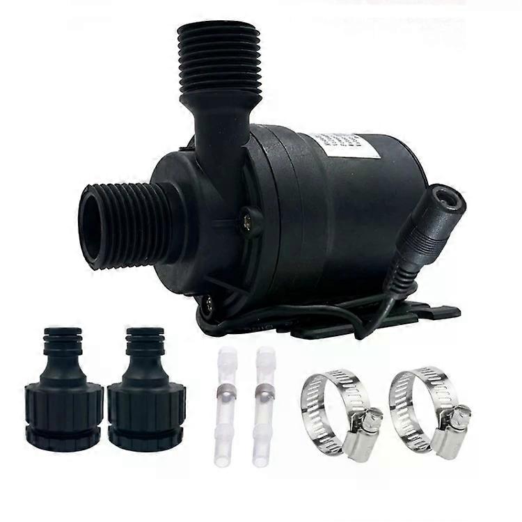Bürstenlose Motor-boosterpumpe Mit Edelstahlwelle Und -kern, 8 M Förderhöhe, 12-v-dc-buchse