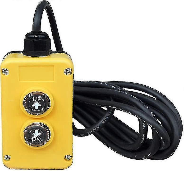 12v 3-adriger Fernbedienungsschalter Für Einfachwirkende Hydraulikaggregate, Anhänger-ladebordwand-bergefahrzeug (leitungen Nicht Enthalten)