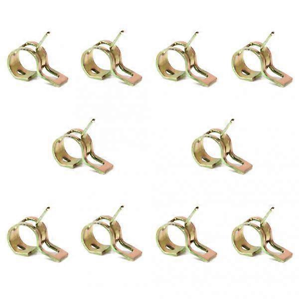 50 Silikon-federschlauchschellen Für Kraftstoff-/vakuumschläuche Mit Niedrigem Druck, 6 Mm