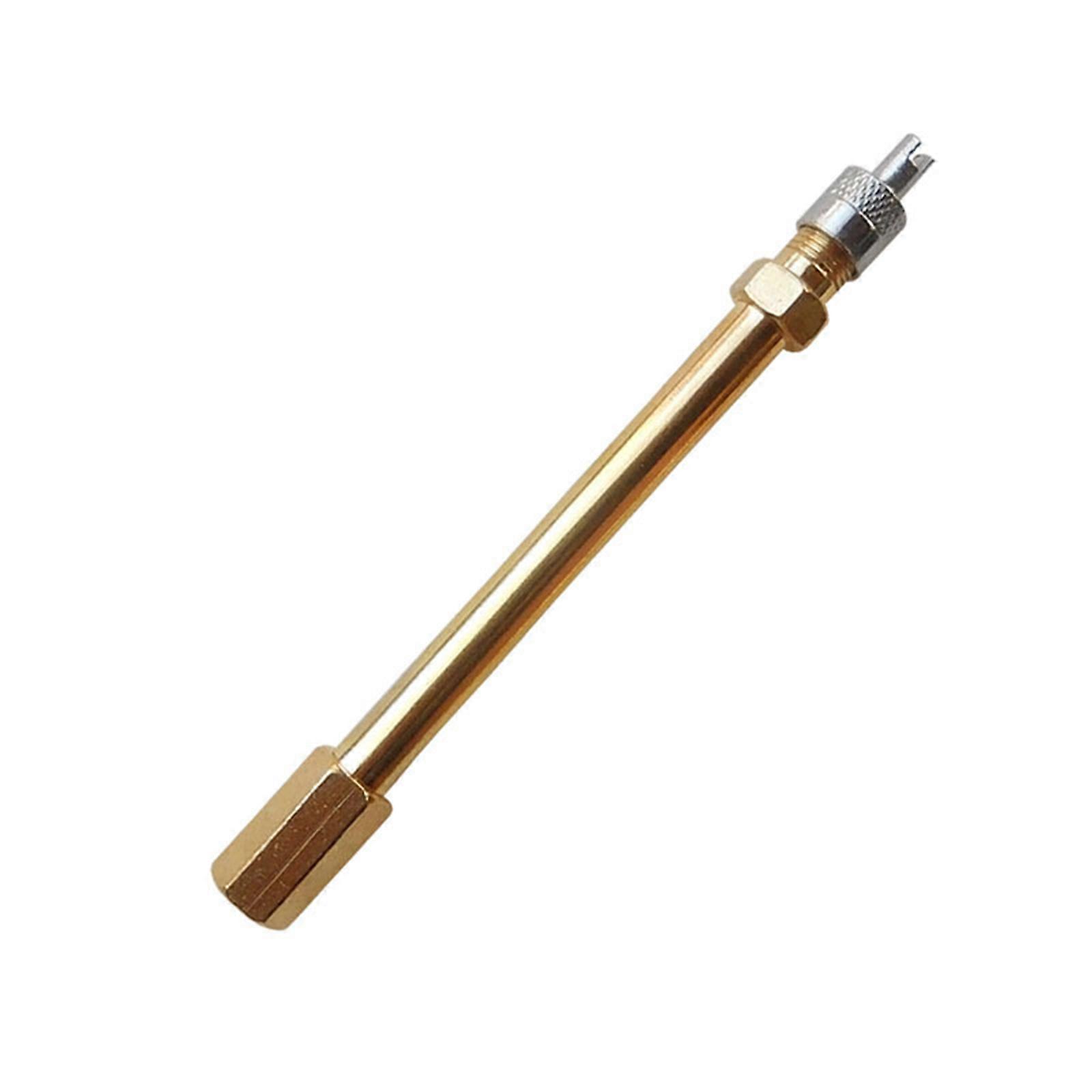 Ventilverlängerungen Aus Kupfer Für Autoreifen, Ventilkappen, Robuste 140-mm-reifenventilverlängerung