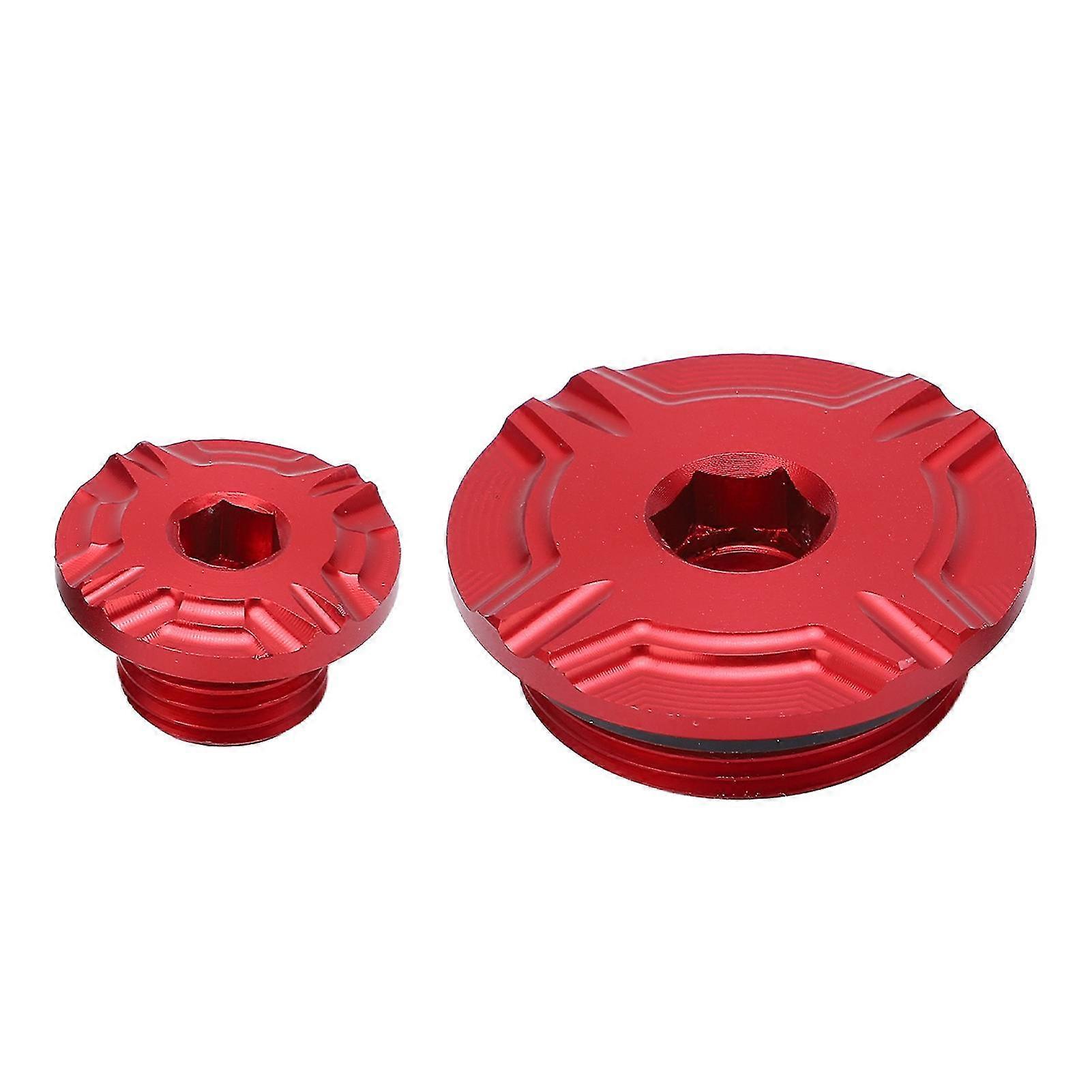 2 Motoröl- Und Kraftstofftankdeckel Für Crf250 450 Rml Motorrad