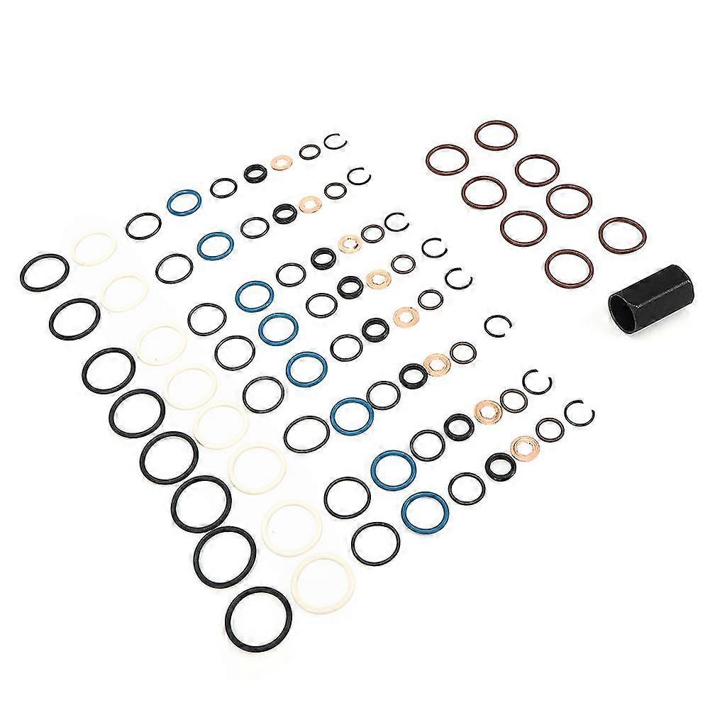 Reparaturset Für Dieselkraftstoffleitungen Inklusive O-ringen Und Einspritzdüsendichtungen, Kompatibel Mit Ford 6.0l Powerstroke.