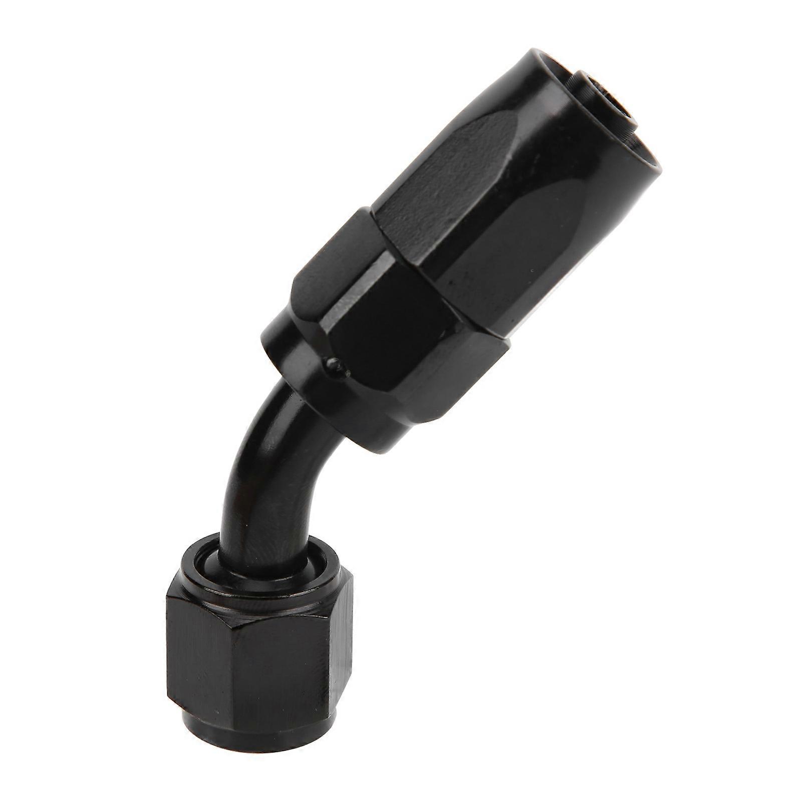 An6 45° Schwenkadapter Aus Aluminium Für Kraftstoff-, Öl-, Gas-, Luft-, Kühlmittel- Und Wasserleitungen.