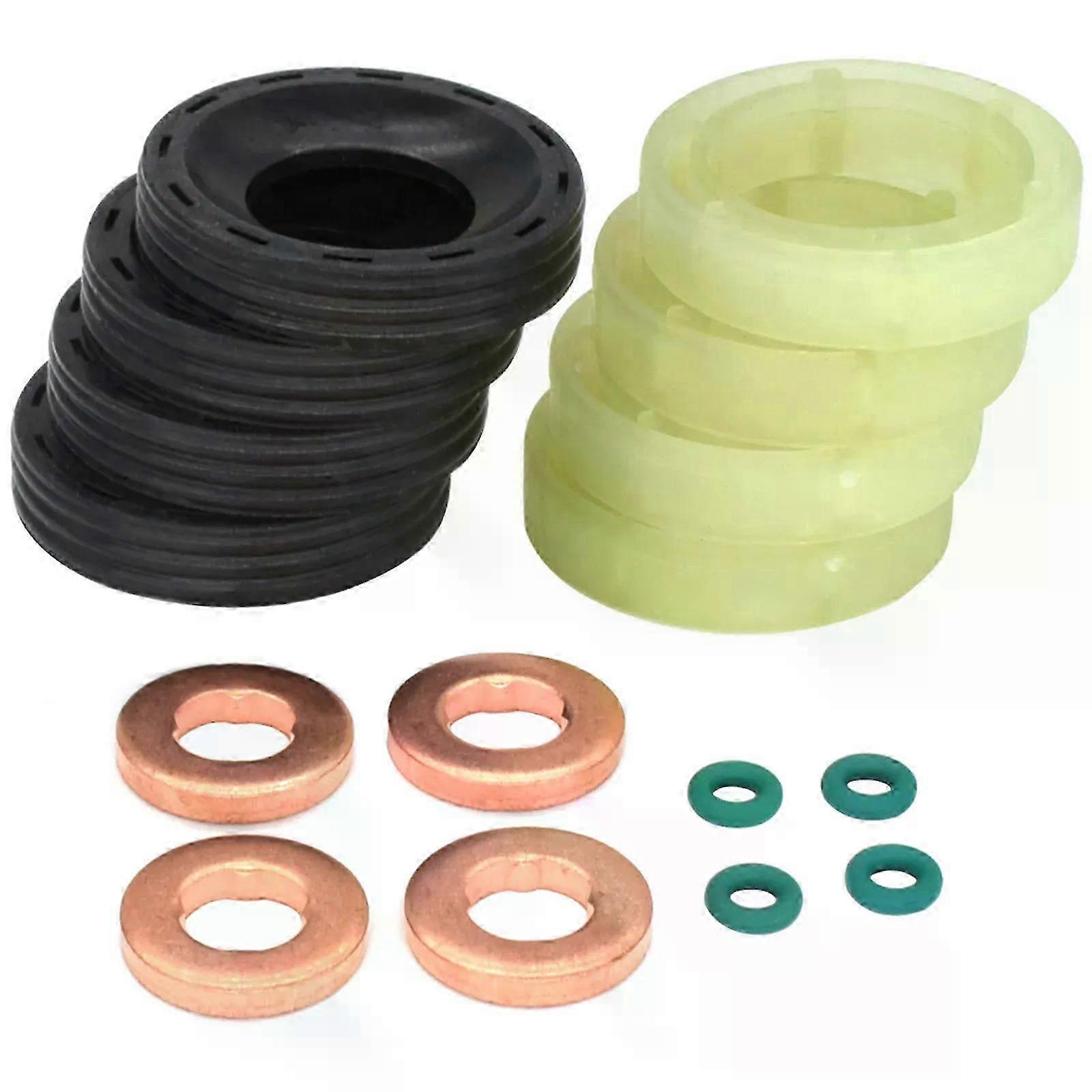 O-ring-satz Für Kraftstoffeinspritzdüsen, Kompatibel Mit Citroën Berlingo C3 C4 Picasso Und Peugeot 207 307 407 (2008-2013, 16 Hdi).