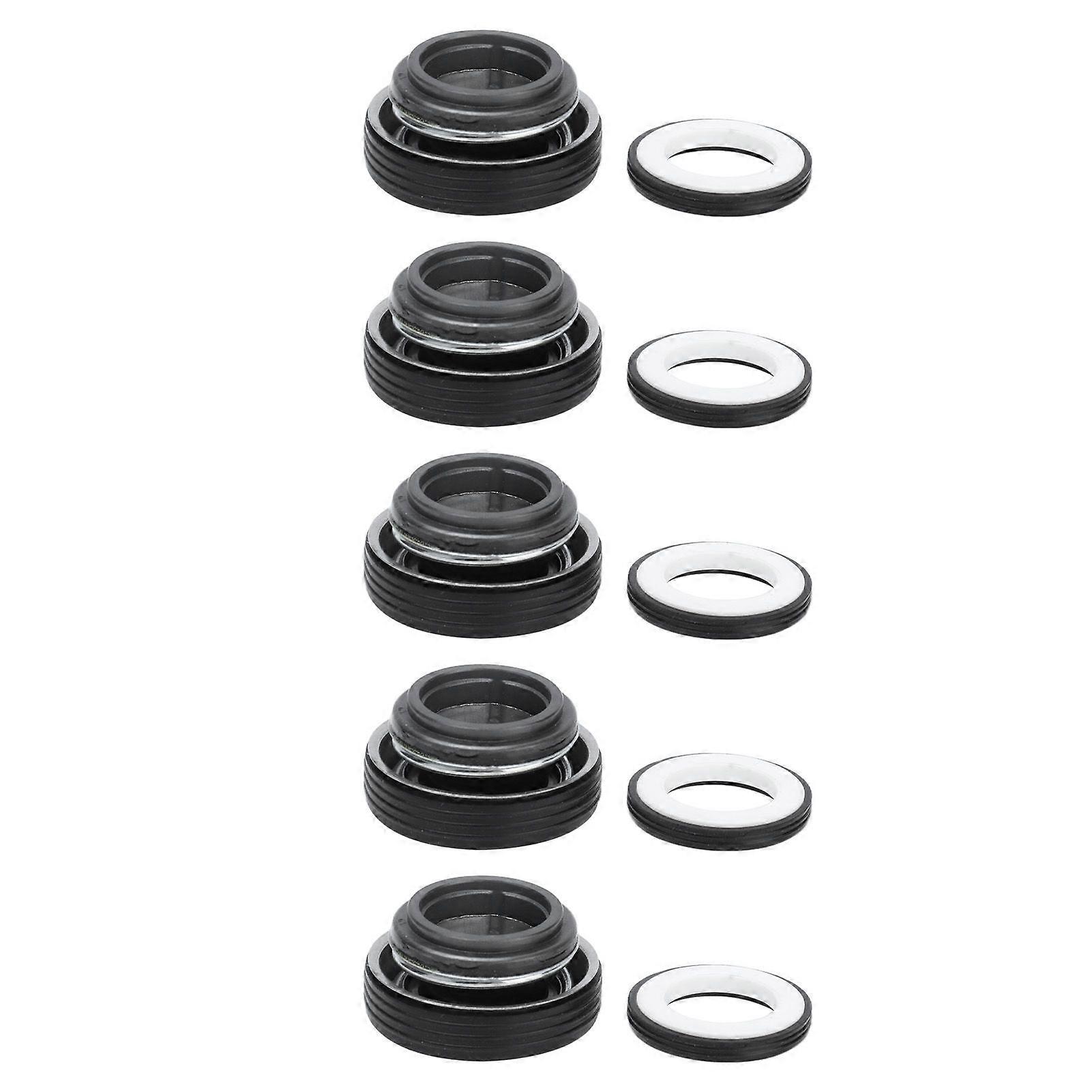 5 Sätze Gleitringdichtungen Aus Gummi Für Wasserpumpen, Kompatibel Mit 2,6- Und 3,9-zoll-benzinmotoren (et1500)