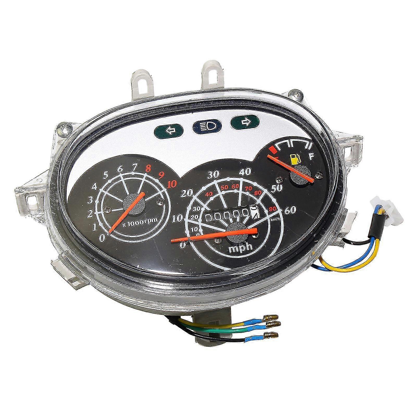 Motorrad-armaturenbrett, Multifunktions-tachometer, Universal-kilometerzähler, Tankanzeige-zubehör, Motorrad-ersatzteile