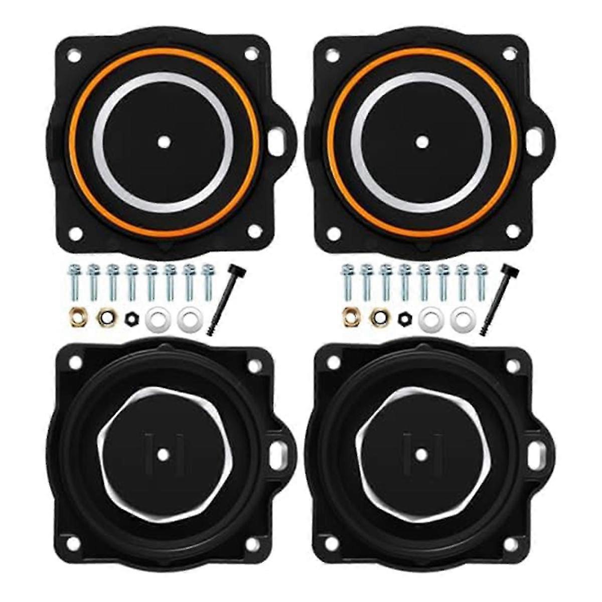 Reparaturset Für Die Luftpumpe Hi Blow Hp60/-80 (2 Stück): Enthält 4 Membranen, Schrauben Und Sicherungsstifte.