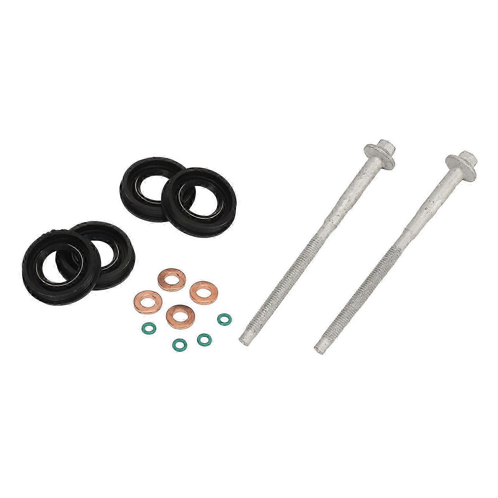 Dichtungssatz Für Diesel-einspritzdüsen (unterlegscheiben, O-ringe, Gummi- Und Metalldichtungen) Mit Klemmschrauben Für Transit Mk7 2.2 Tdci Diesel (ab 2006) F54
