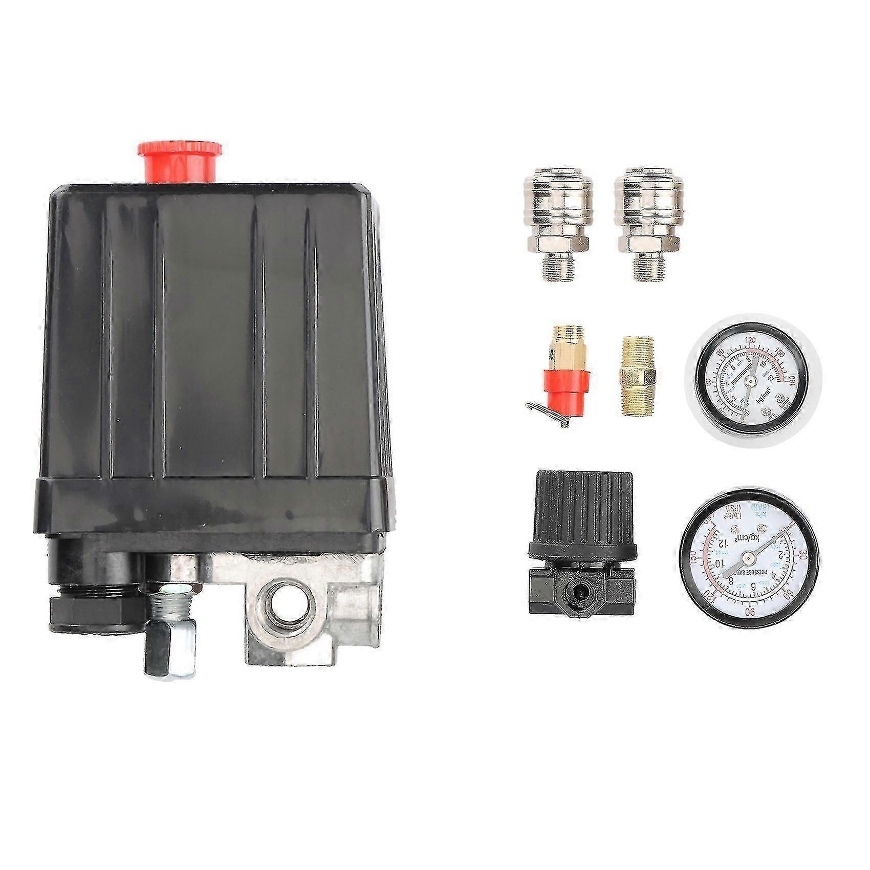 4-port-220v-regler Für Luftkompressor, Druckschalter Und Regelventil.